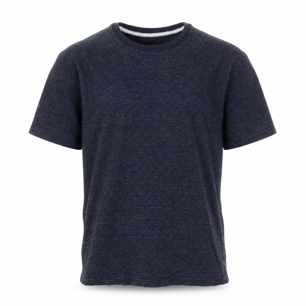 Threadbare Men's Blue Short Sleeve Knit T-Shirt L