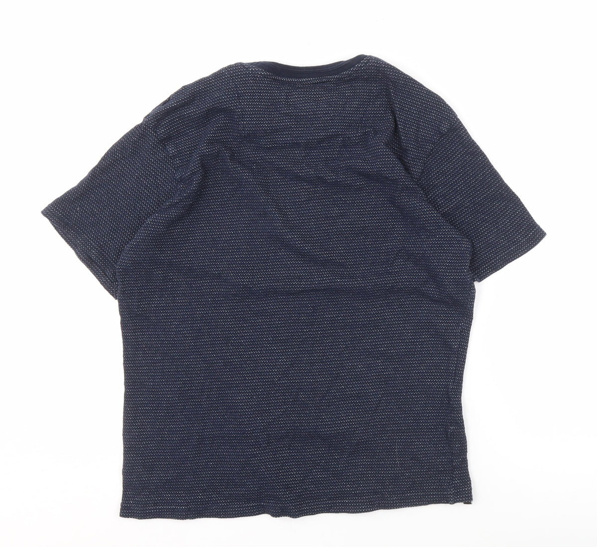 Threadbare Men's Blue Short Sleeve Knit T-Shirt L