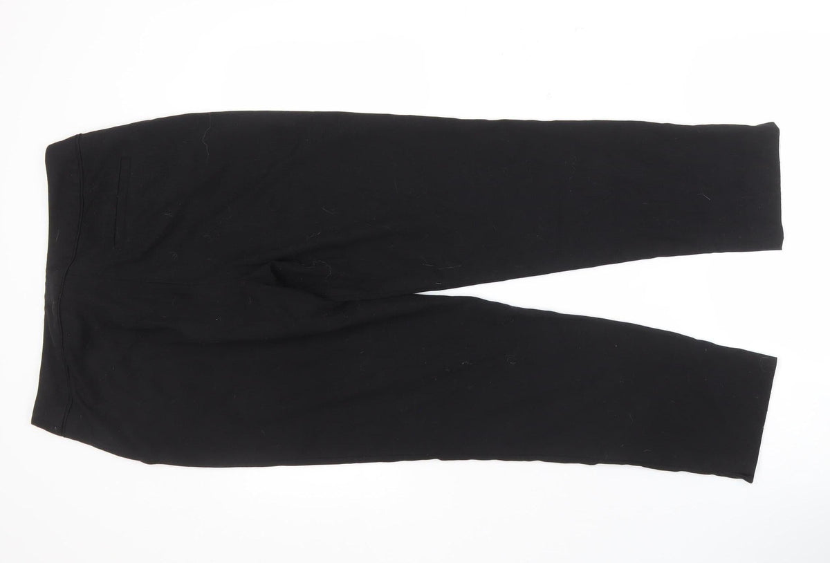 Oasis Women's Black Slim Trousers - Size 10