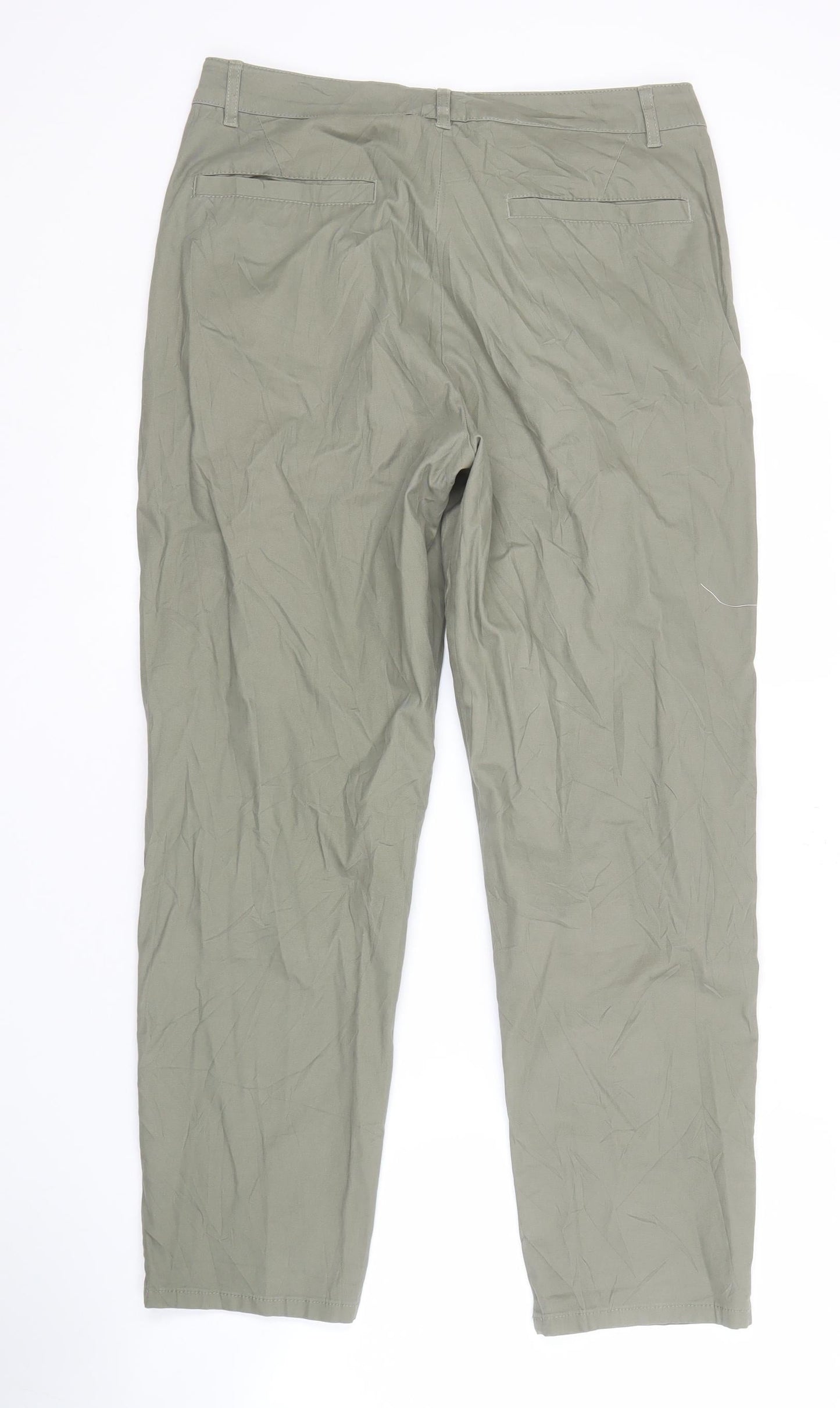 ASOS DESIGN Men's Green Chino Trousers, Size 32