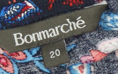 Bonmarché Women's Multicoloured Floral Tank Top, Size 20
