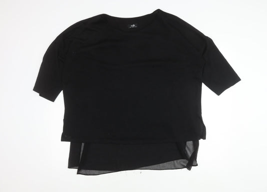 Wallis Women's Black Knit Top XL