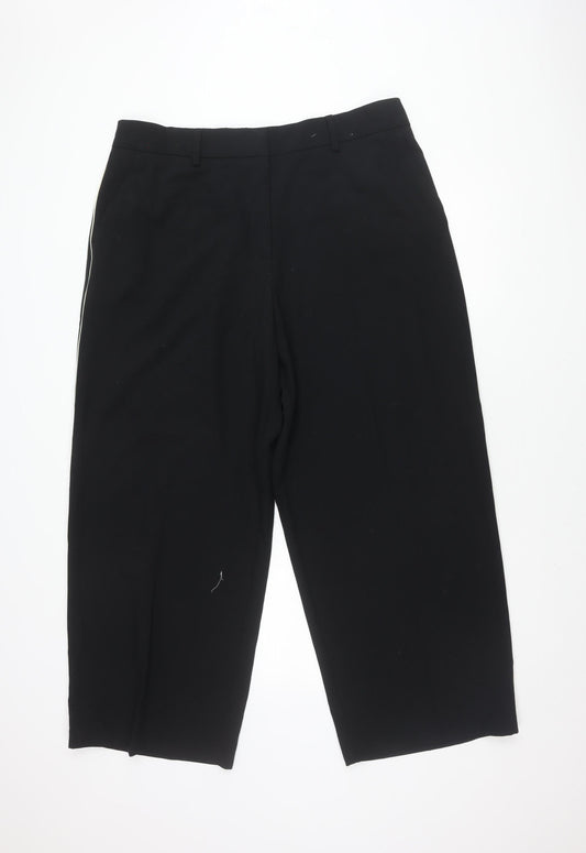 Marks and Spencer Women's Black Trousers Size 20 Regular