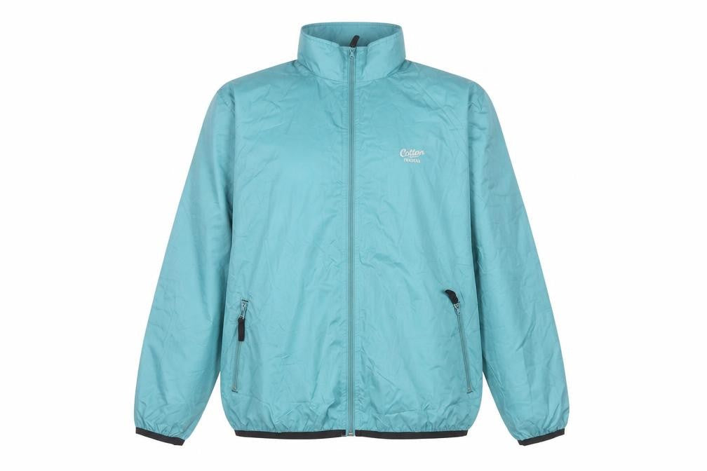 Cotton Traders Unisex Blue Windbreaker Jacket L