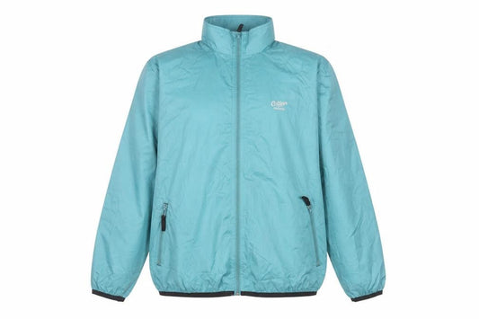 Cotton Traders Unisex Blue Windbreaker Jacket L