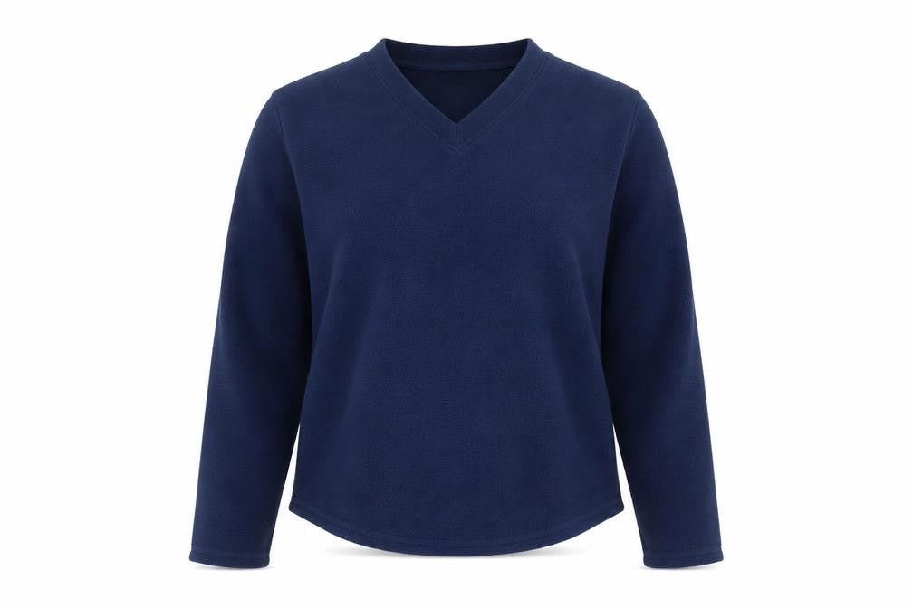 Next Women's Blue Fleece Pullover Sweater Size 12