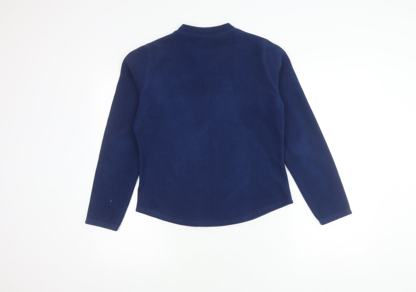 Next Women's Blue Fleece Pullover Sweater Size 12