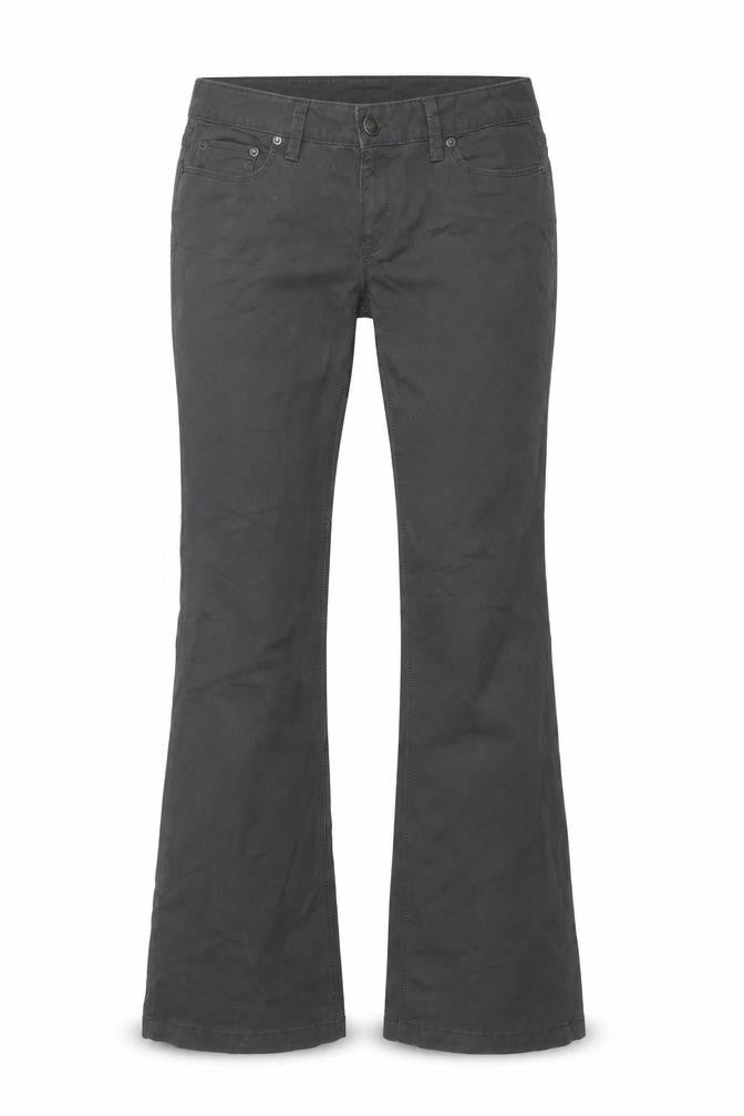 LOFT Women's Grey Straight Trousers, Size 8, Casual