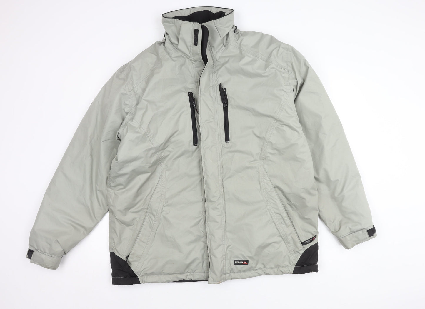Snowdonia Men's Grey Parka Jacket - Insulated Winter Wear 44"-46"