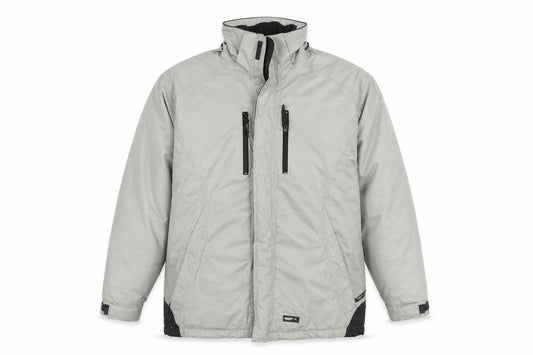 Snowdonia Men's Grey Parka Jacket - Insulated Winter Wear 44"-46"