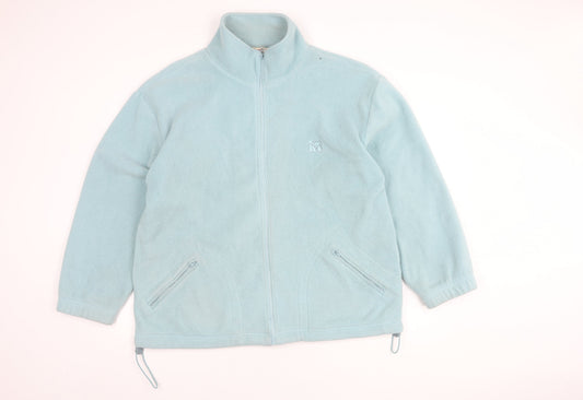 Bon Marché Women’s Blue Fleece Jacket XL Casual