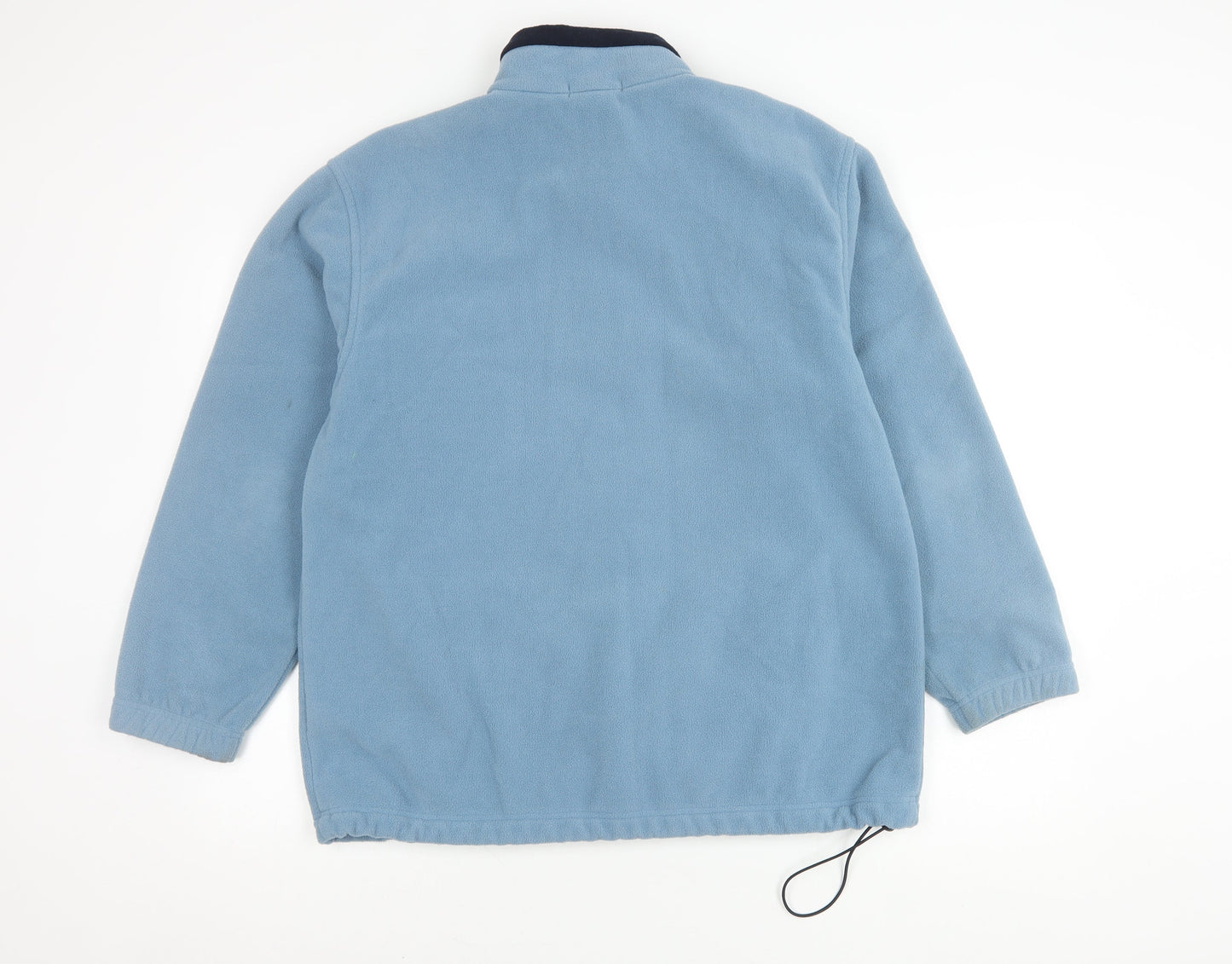 Marks and Spencer Blue Men's Fleece Jacket, Size 42