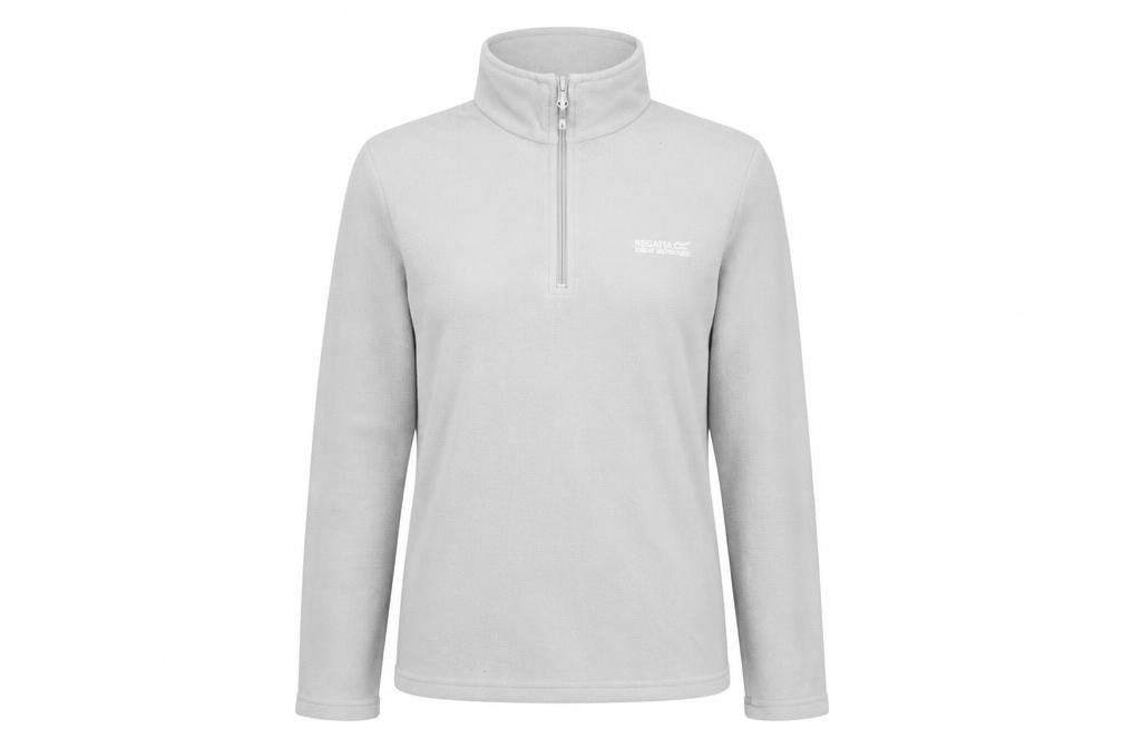 Regatta Women's Grey Fleece Sweatshirt Size 8