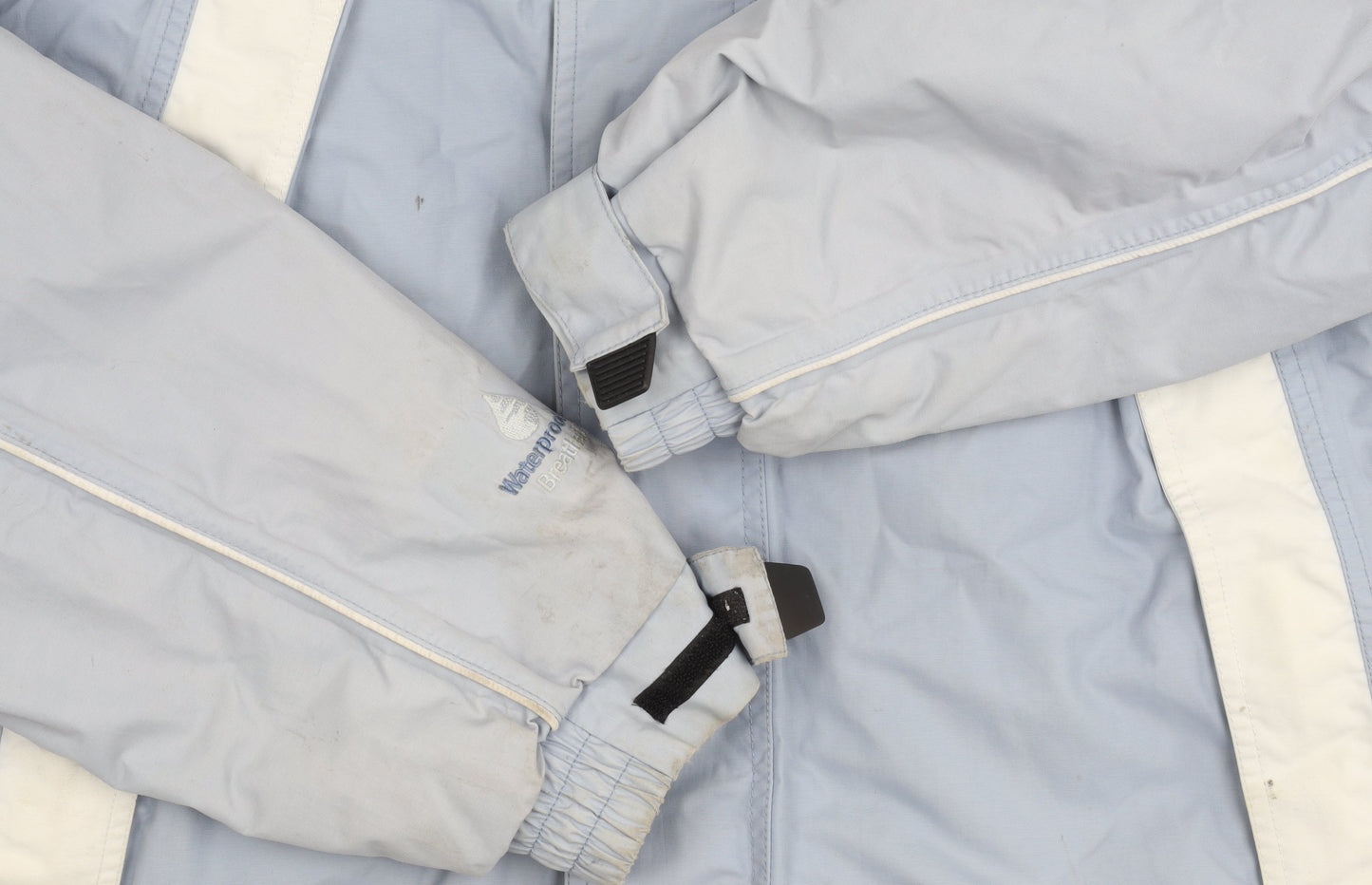Outdoor Scene Women's Blue M Ski Jacket, Hooded, Waterproof