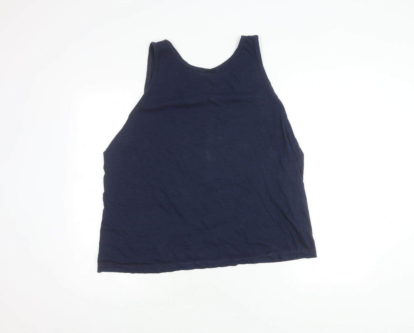 CAMPRI Men's Blue Sports Vest, L - Graphic University Tee