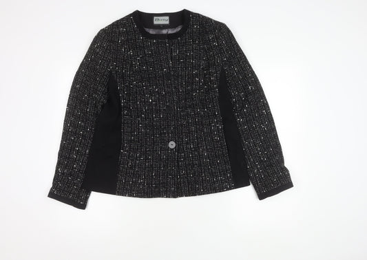 Busy Women's Black Suit Jacket Size 14 - Business Attire