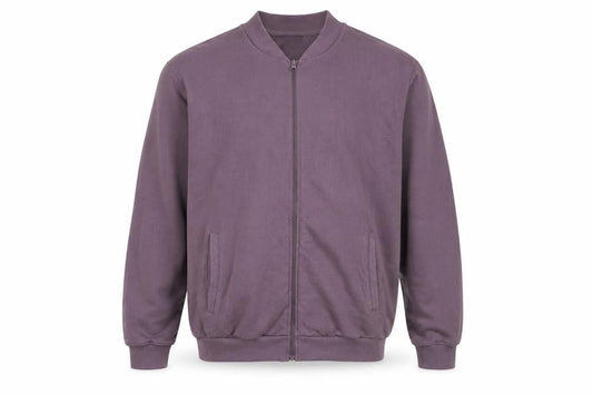 Cotton Traders Men's Purple XL Bomber Jacket