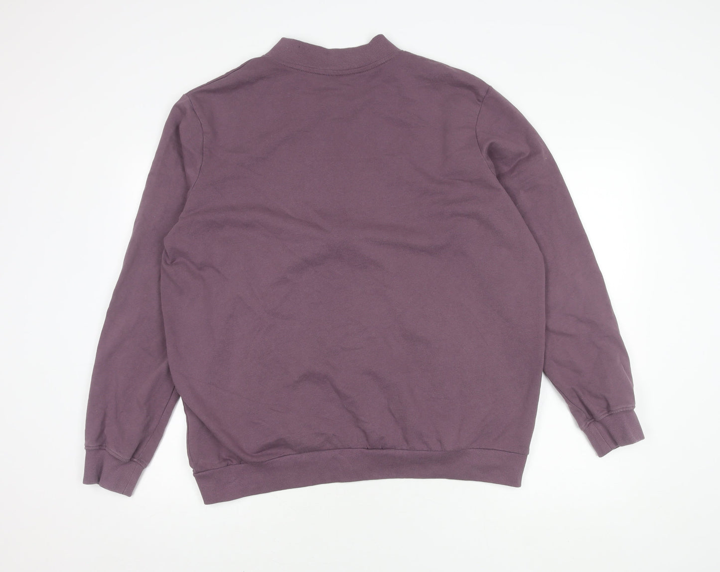 Cotton Traders Men's Purple XL Bomber Jacket