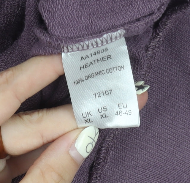 Cotton Traders Men's Purple XL Bomber Jacket