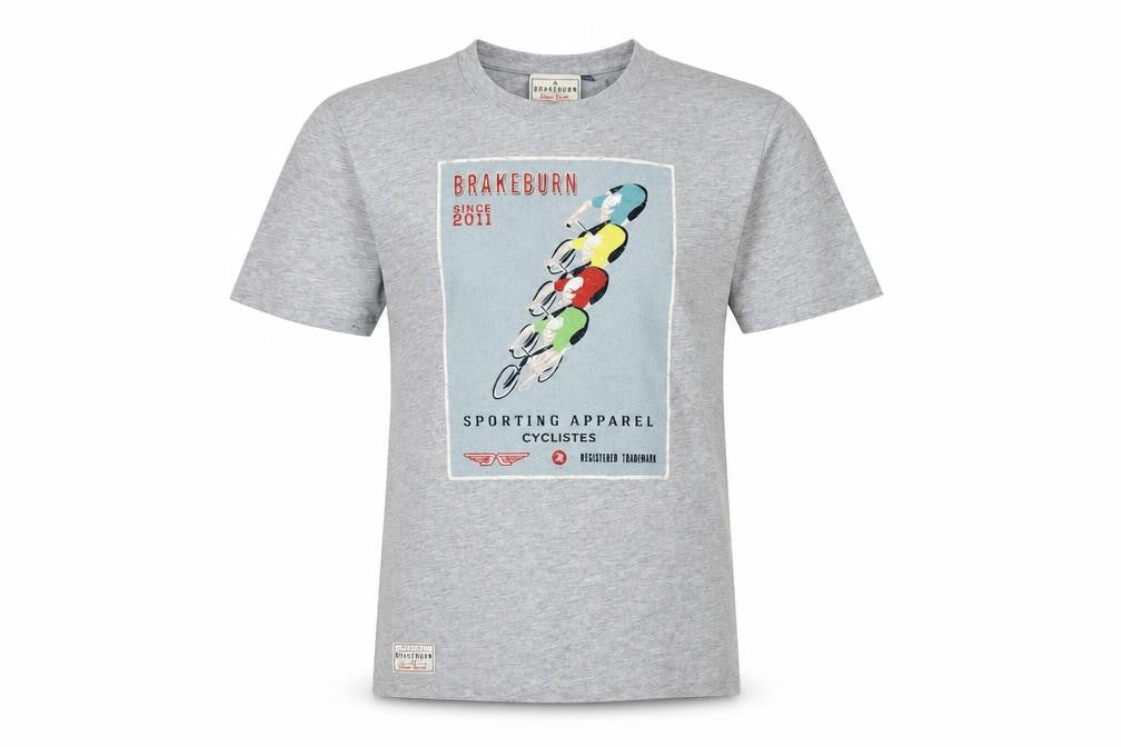 Brakeburn Men's Grey Medium Graphic T-Shirt