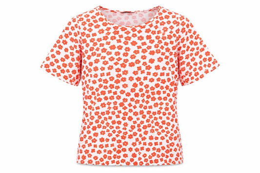 Marks and Spencer Women's Floral Cotton T-Shirt Size 8