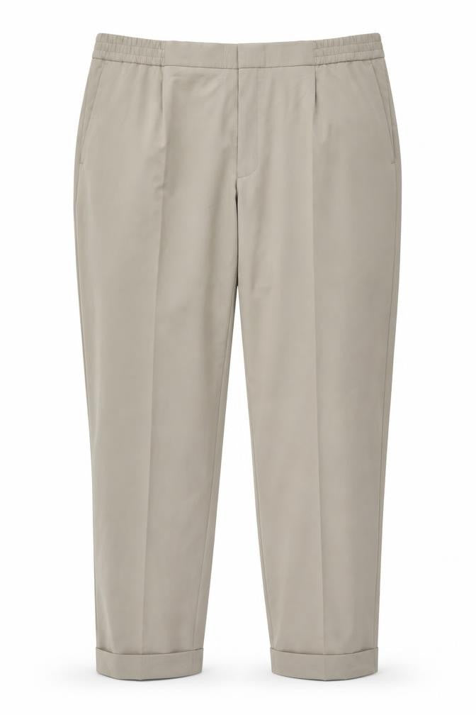 Marks & Spencer Men's Beige Cropped Trousers 3XL
