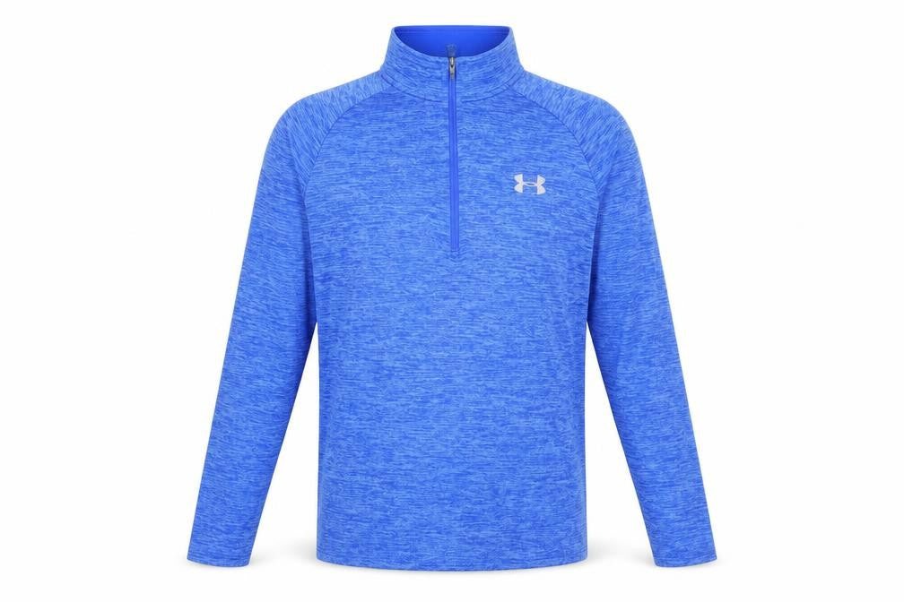 Under Armour Men's Blue 1/4 Zip Sports Sweatshirt S