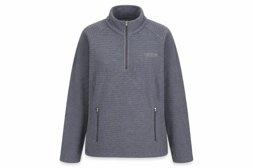 Regatta Women's Grey Zip Sweatshirt - Size 10