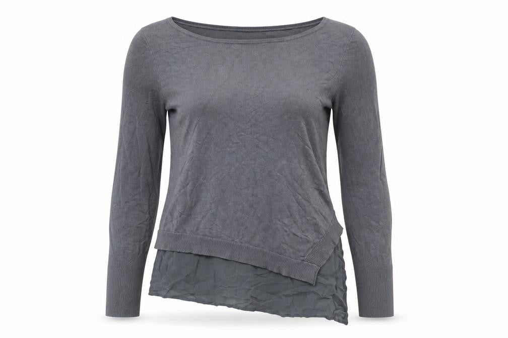 Mint Velvet Women's Grey Jumper, Size 12, Lightweight Knit