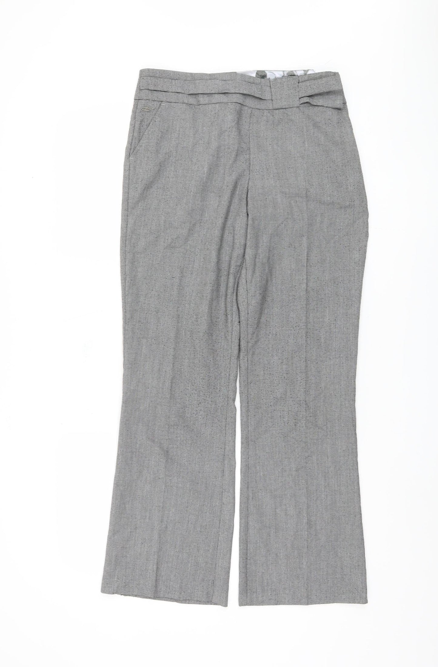 Marks and Spencer Women's Grey Trousers Size 10