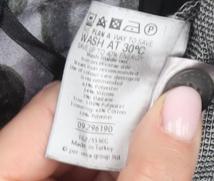 Marks and Spencer Women's Grey Trousers Size 10