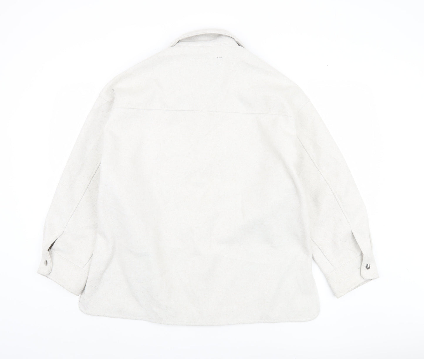Zara Women’s Grey Button Jacket Size 12