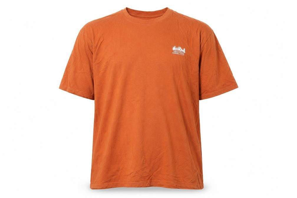 Atlas For Men Orange 3XL T-Shirt Short Sleeve Cotton