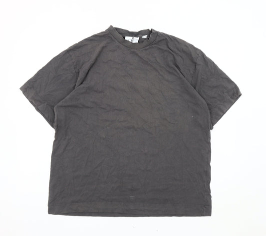 Collusion Men's Black XL Crew Neck T-Shirt