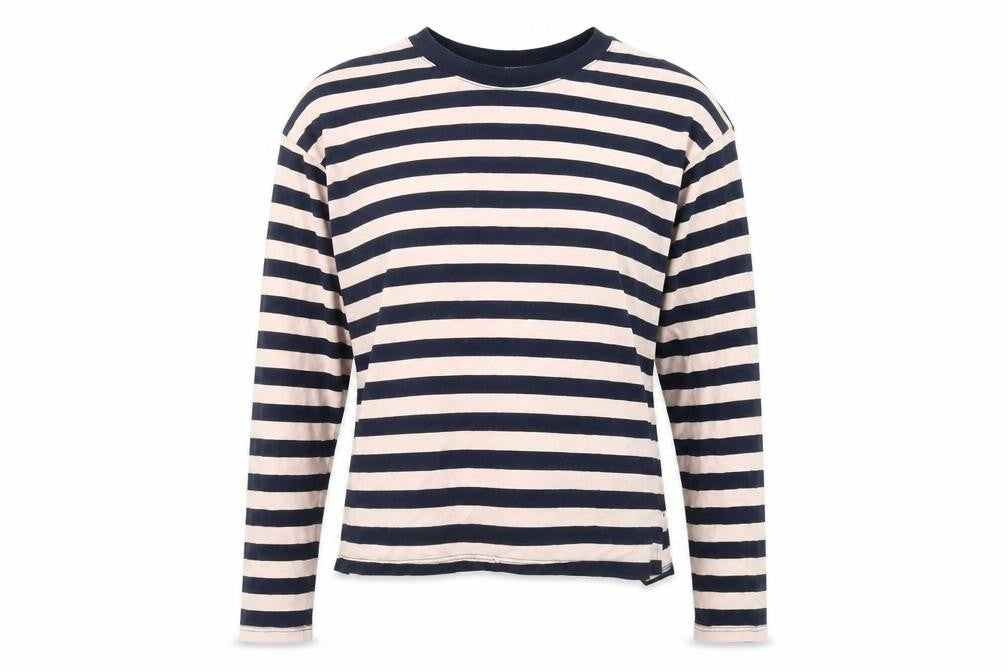 Monki Women's Striped Long Sleeve T-Shirt, Size S