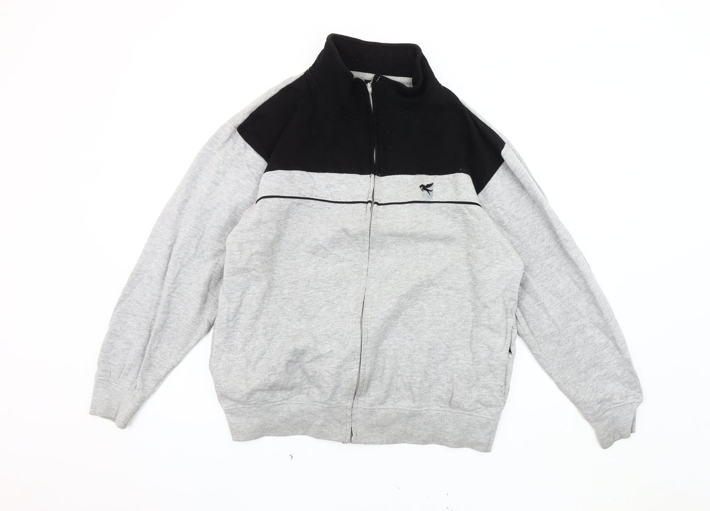 Pegasus Men's Grey Jacket Medium Full Zip Casual