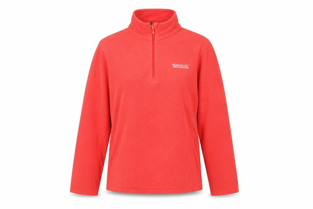 Regatta Women's Red Fleece Sweatshirt Size 12