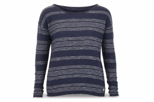 FatFace Women's Blue Striped Top Size 8