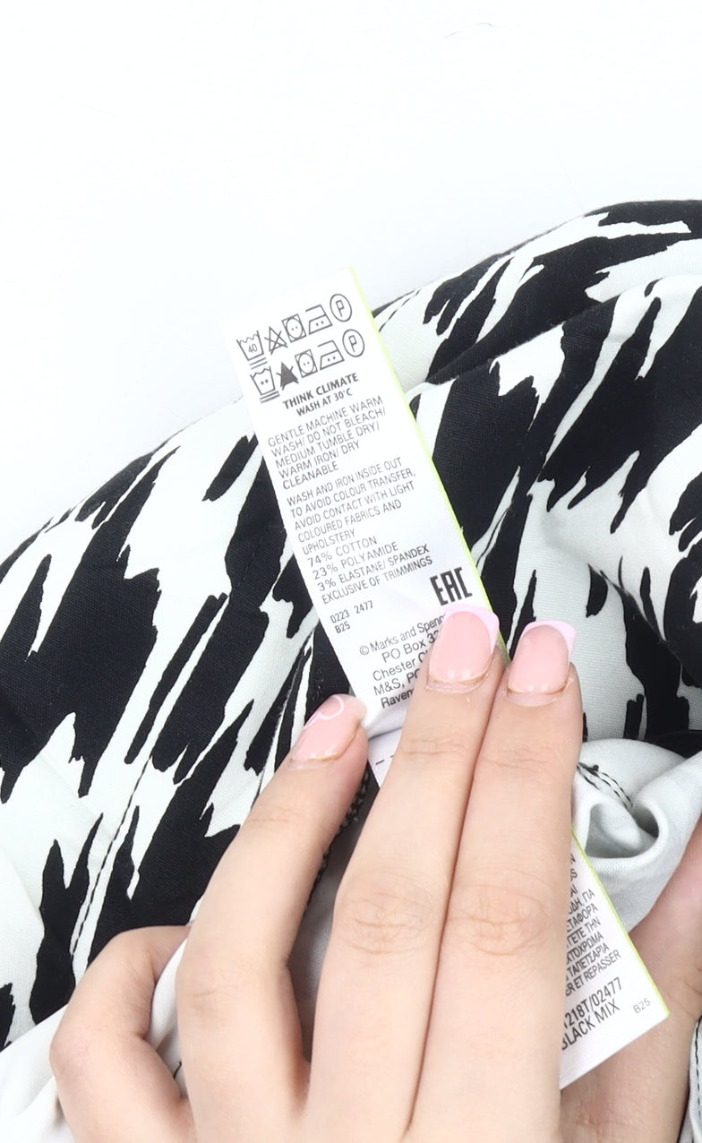 Marks and Spencer Women's Geometric Trousers
