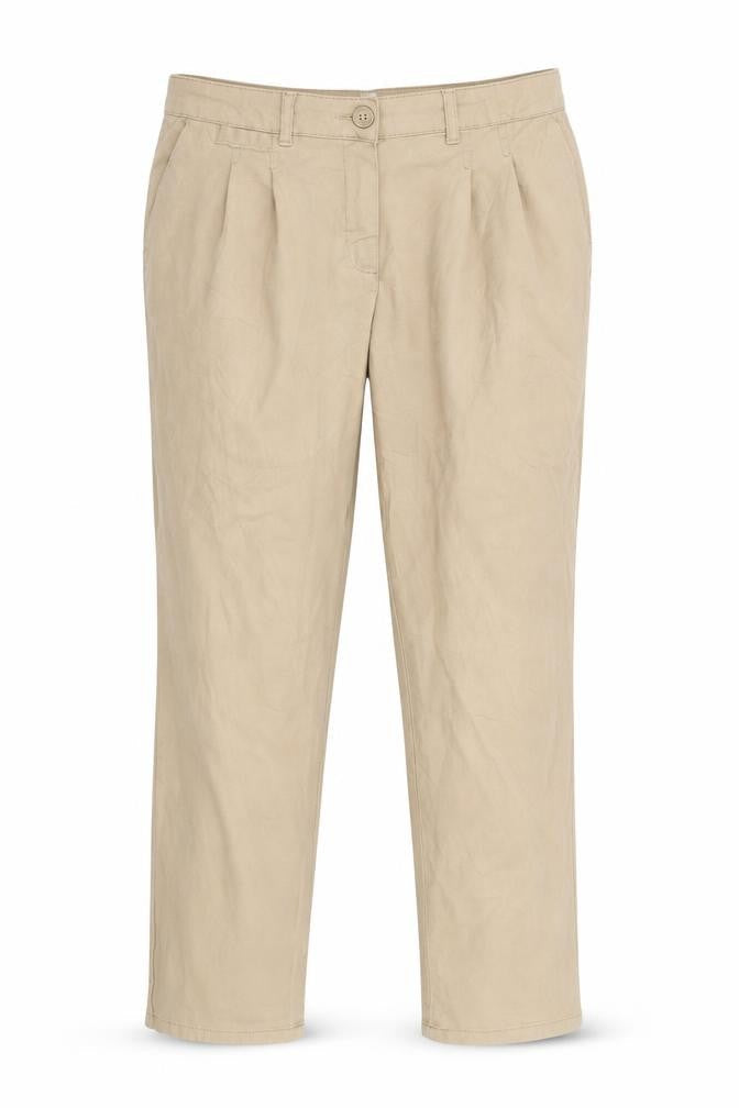 Monsoon Women’s Beige Straight Trousers, Size 18