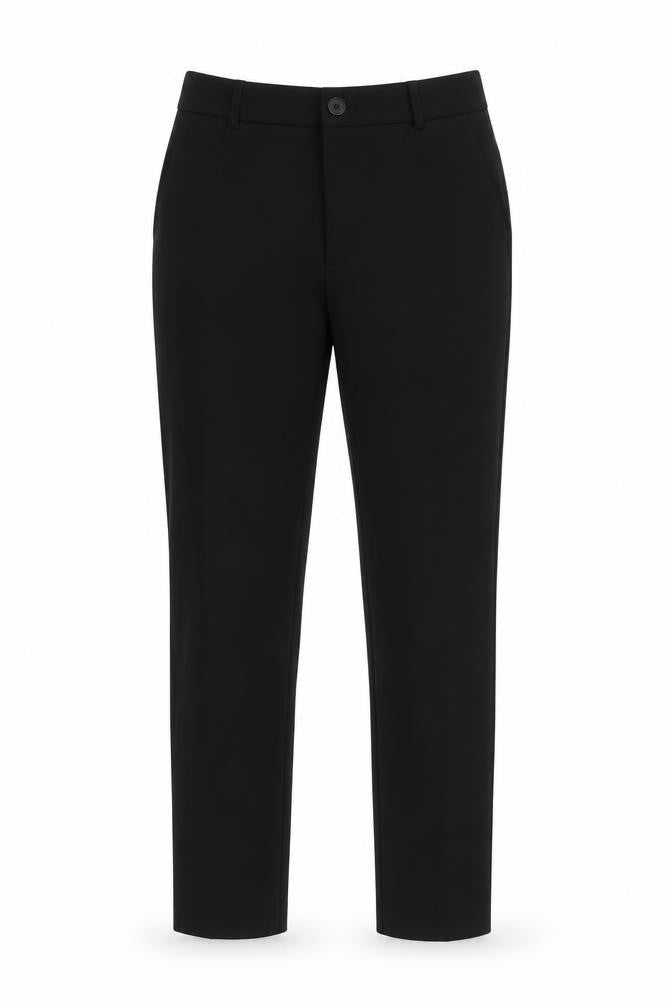 Zara Black Slim Trousers for Unisex Adults