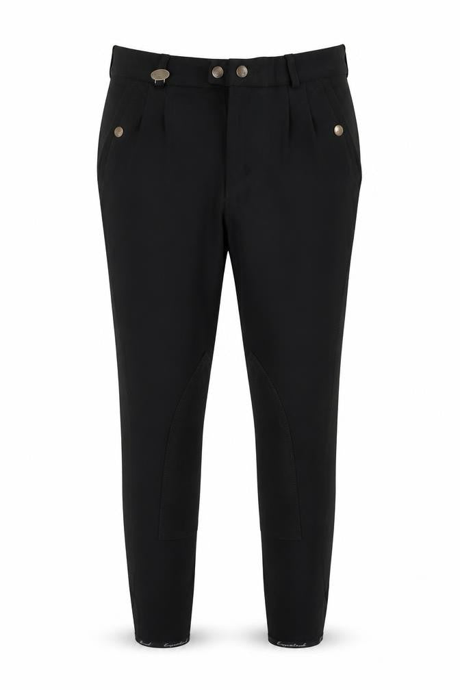 Equetech Men's Black Jogger Trousers Size 34