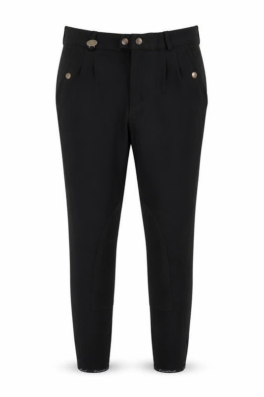 Equetech Men's Black Jogger Trousers Size 34