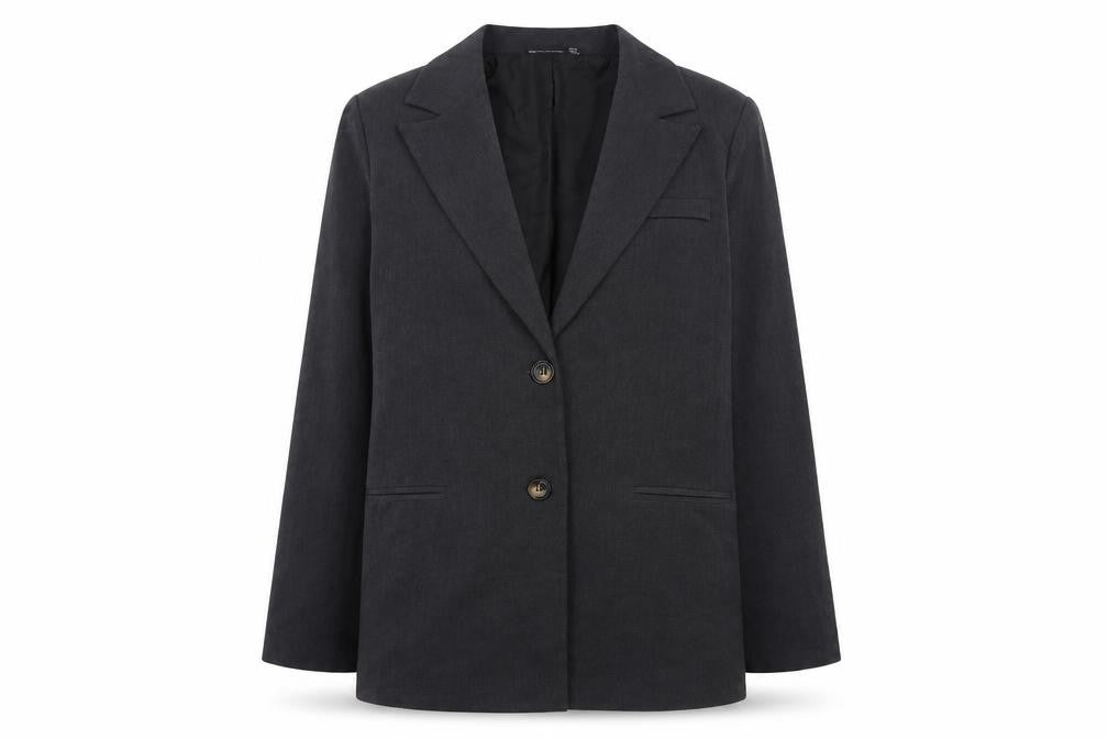 PrettyLittleThing Women's Black Blazer Size 12