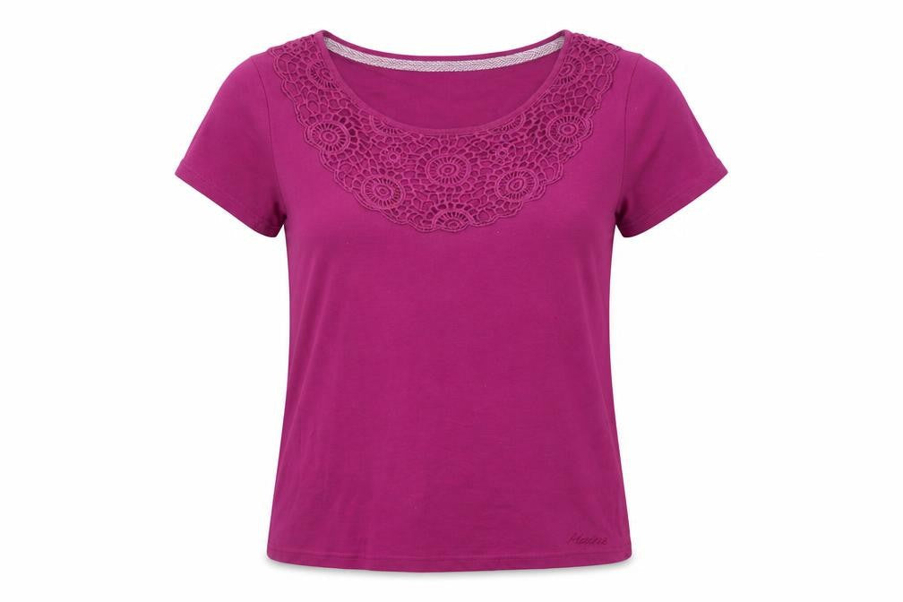 Maine New England Pink Women's Size 14 Basic T-Shirt