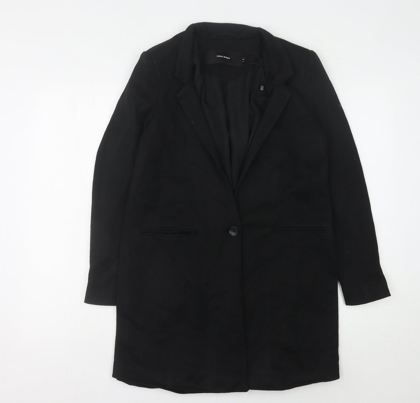 Vero Moda Women's Black Regular Fit Blazer
