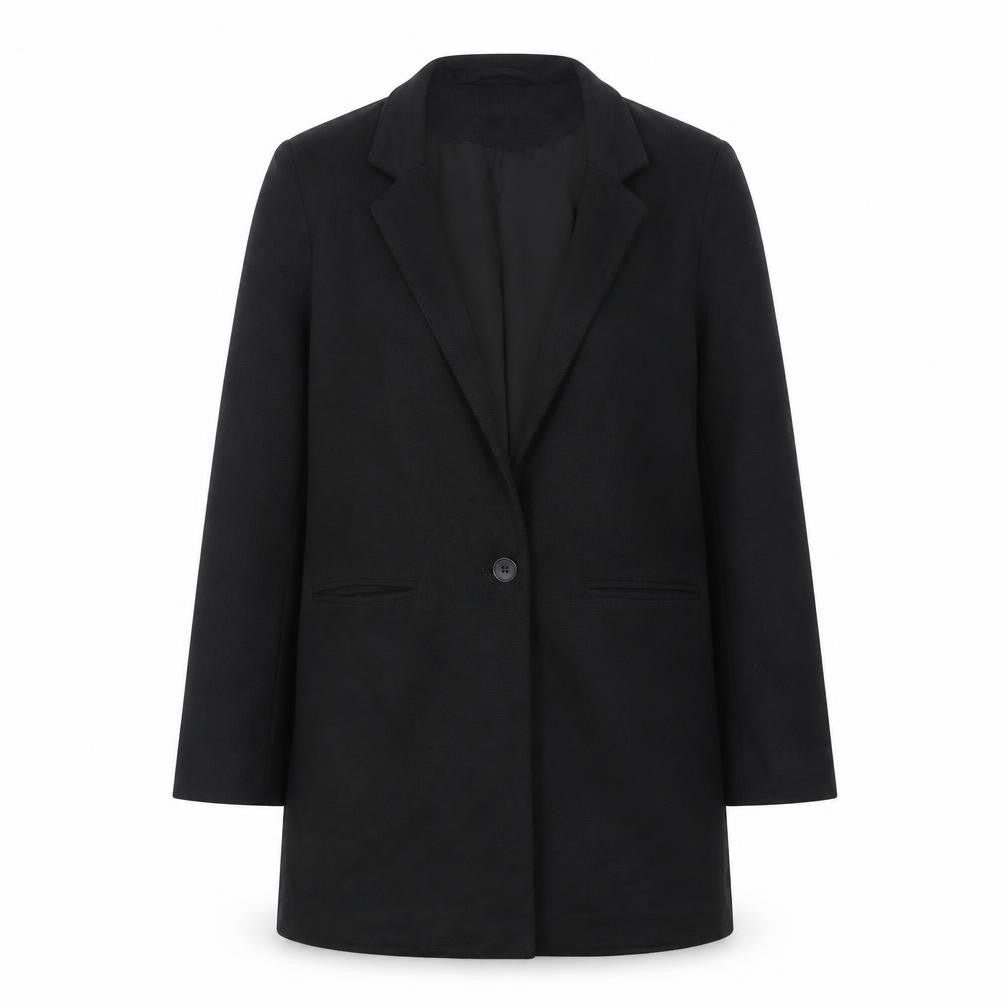 Vero Moda Women's Black Regular Fit Blazer