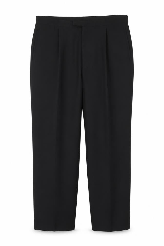 Leonards Label Men's Black Trousers R 48