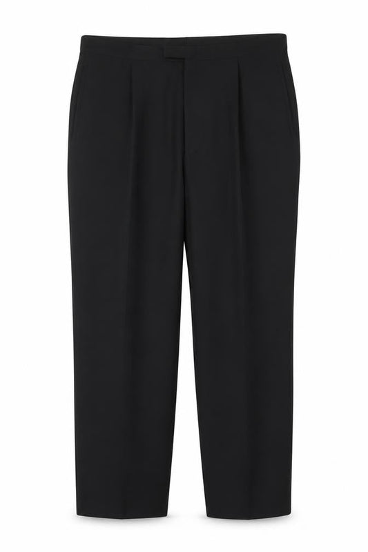 Leonards Label Men's Black Trousers R 48