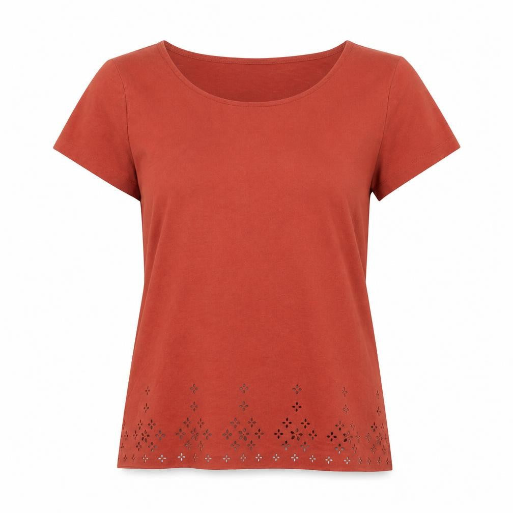ESMARA Women's Red T-Shirt - Size 10
